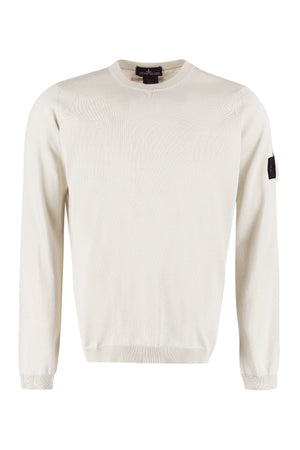 Long sleeve crew-neck sweater-0